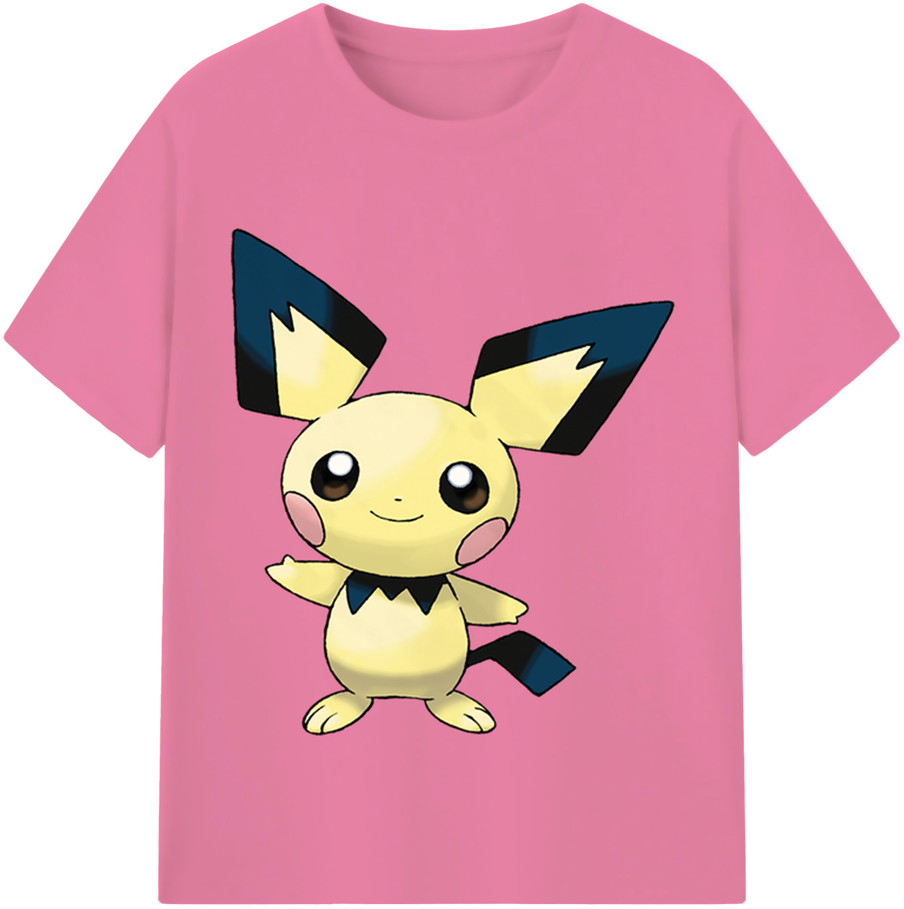 （画像用） ポケットモンスター Pokémon 綿100％半袖Tシャツ（フロントプリント）